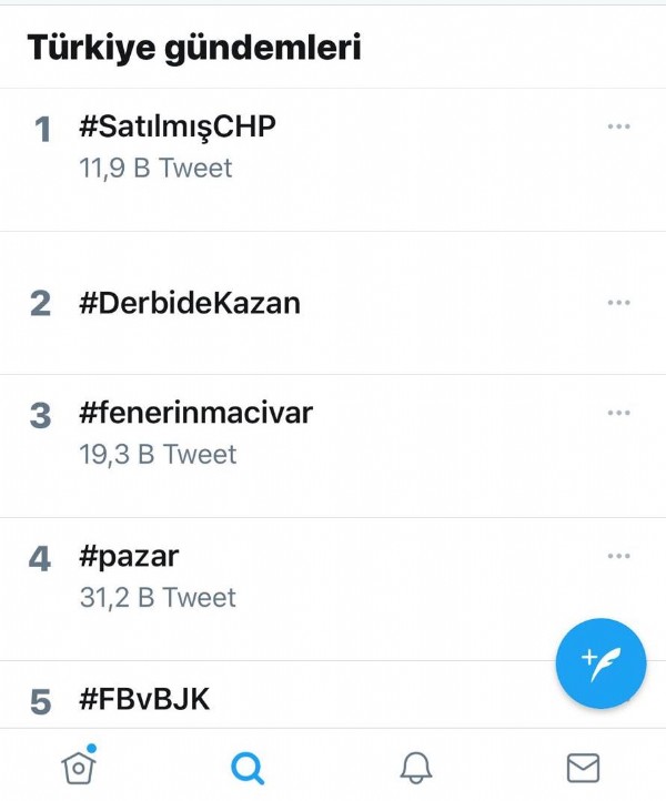 Satılmış CHP Twitter'da gündem oldu!